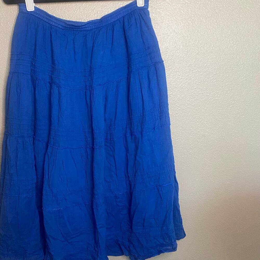 Maxi Skit Skirt size medium  flowy stretch waist mermaid core cottage